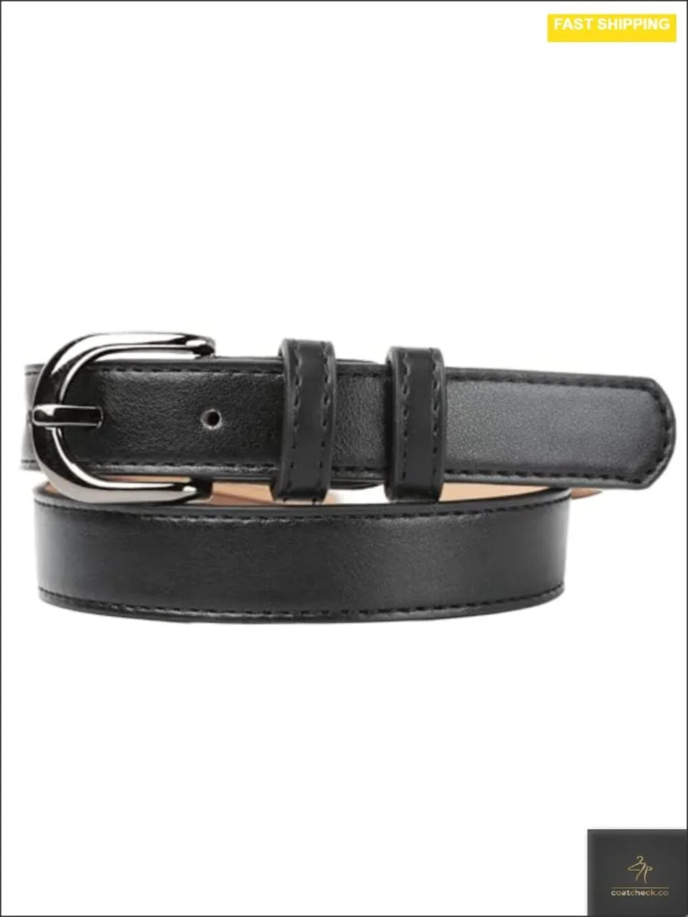 Kids PU Leather Belt for School Uniform Casual Dress